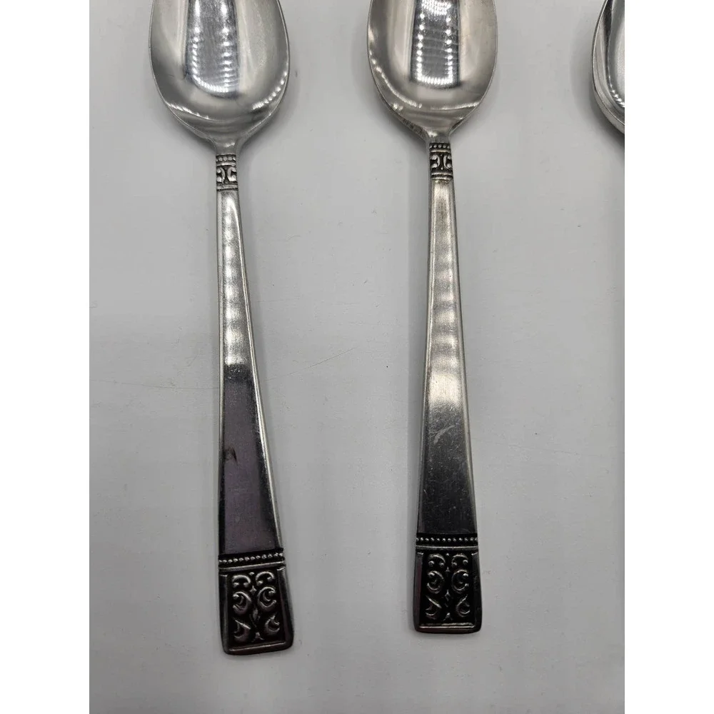 Custom‎ Design CUD1 Lot of 14 Tablespoons Stainless